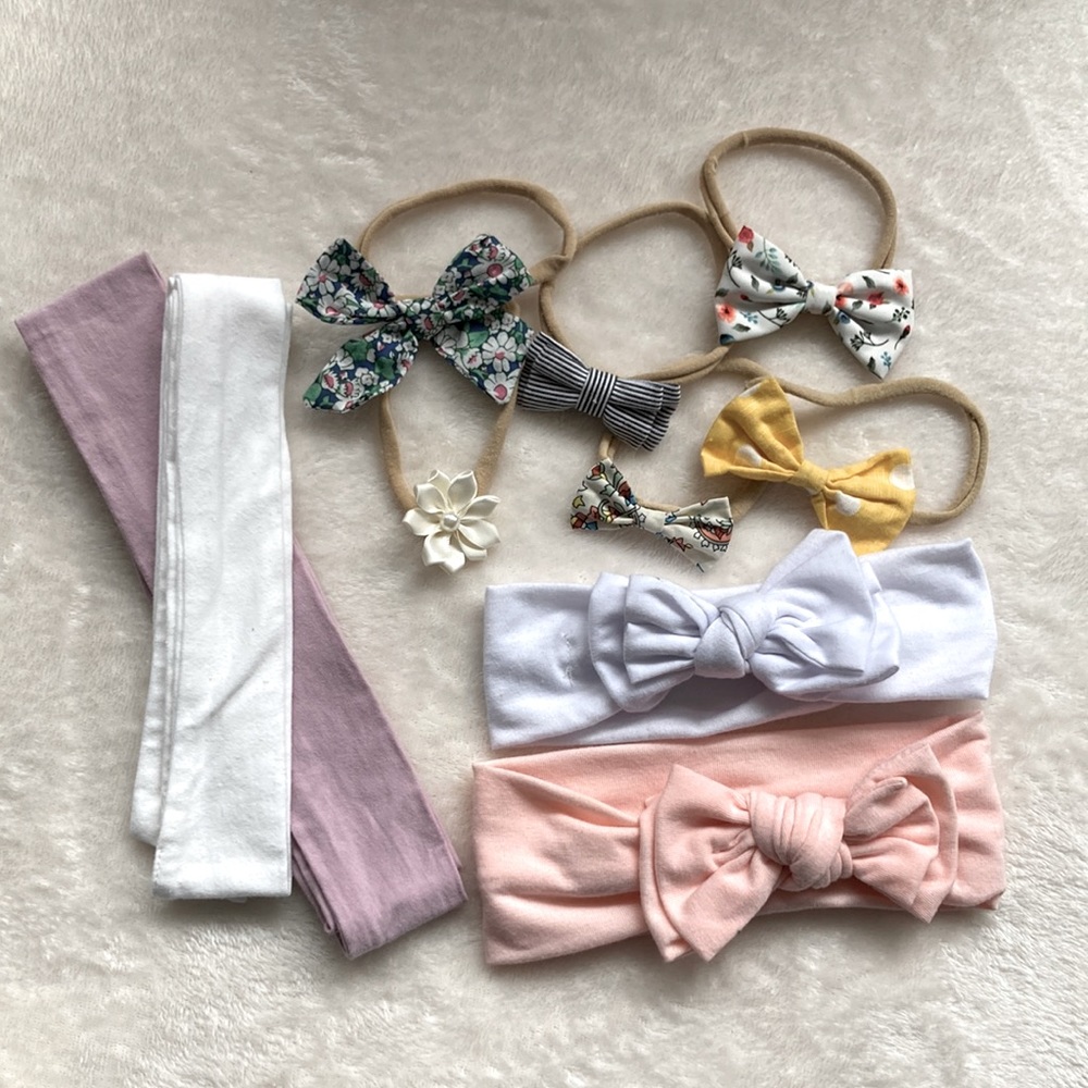 10pc Baby Girl Headbands - Picture 1 of 4